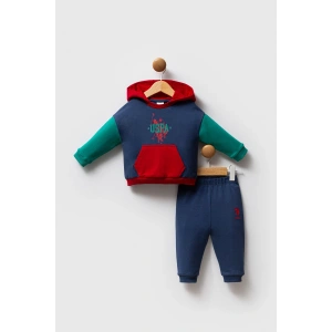 U.S.POLO ASSN ERKEK BEBEK 2 Lİ TAKIM - K.İNDİGO-YEŞİL