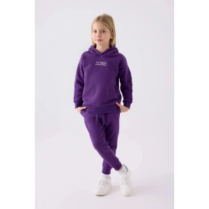 KIZ ÇOCUK EŞOFMAN TAKIM - MOR