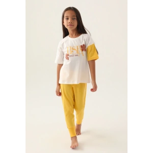 KIZ ÇOCUK İKİLİ TAKIM - BEYAZ