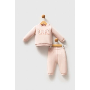 U.S.POLO ASSN KIZ BEBEK 2Lİ TAKIM - PUDRA