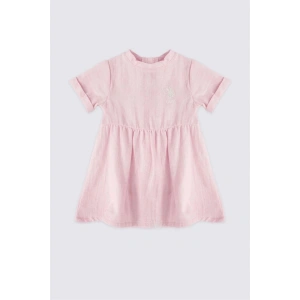 KIZ BEBEK ELBİSE - PEMBE