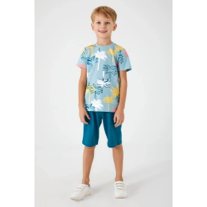 ERKEK ÇOCUK BERMUDA TAKIM - CAM GÖBEĞİ