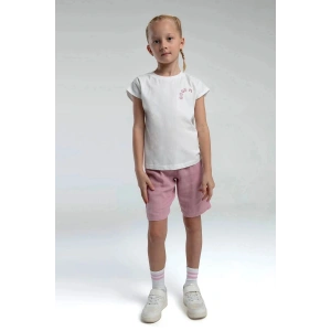 KIZ ÇOCUK BERMUDA TAKIM - Beyaz