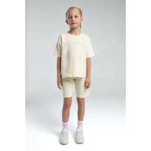 KIZ ÇOCUK BERMUDA TAKIM - LİMON
