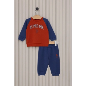 US POLO ERKEK BEBEK 2LI TAKIM - KİREMİT