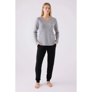 PIERRE CARDIN İKİLİ TAKIM - GRİ MELANJ