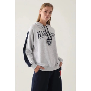 HARVARD KADIN TEK ÜST - KAR MELANJ