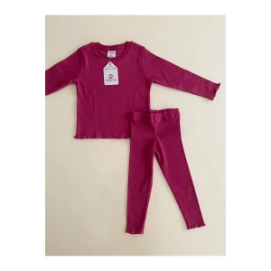 ROLY POLY KIZ ÇOCUK 2LI TAKıM - MÜRDÜM