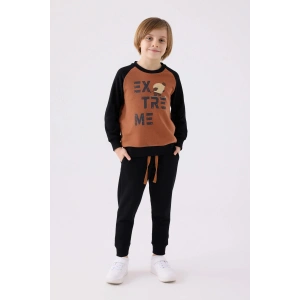 ERKEK ÇOCUK EŞOFMAN TAKIM - Açık KAHVE