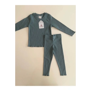 ROLY POLY KIZ ÇOCUK 2LI TAKıM - PASTEL YEŞİL