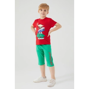 ERKEK ÇOCUK KAPRİ TAKIM - KIRMIZI