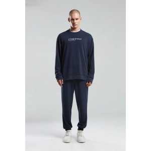 Benmanaj Erkek Haki Sweatshirt - LACİVERT