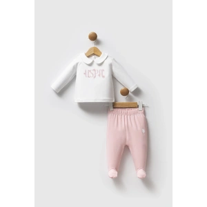 U.S.POLO ASSN KIZ BEBEK 2Lİ TAKIM - Beyaz