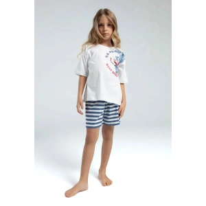 KIZ ÇOCUK ŞORT TAKIM - Beyaz