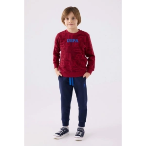 ERKEK ÇOCUK EŞOFMAN TAKIMI - BORDO