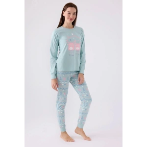 ANNE KIZ İKİLİ TAKIM - SU YEŞİLİ