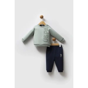 U.S.POLO ASSN ERKEK BEBEK 2 Lİ TAKIM - Yeşil