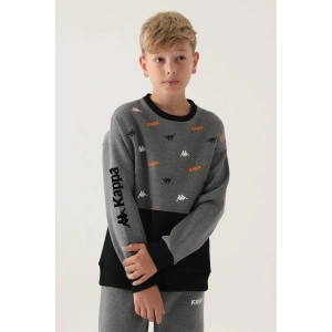 KAPPA ERKEK ÇOCUK SWEATSHIRT - MELANJ