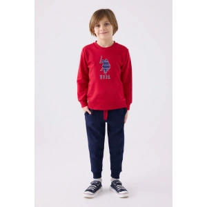 ERKEK ÇOCUK EŞOFMAN TAKIMI - KIRMIZI