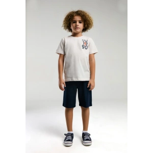 ERKEK GARSON BERMUDA TAKIM - TAŞ