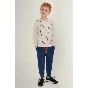 ERKEK ÇOCUK EŞOFMAN TAKIM - BEJ