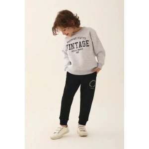 ERKEK ÇOCUK EŞOFMAN TAKIM - KAR MELANJ