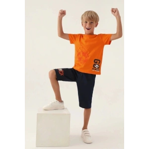 ERKEK ÇOCUK KAPRİ TAKIM - TURUNCU