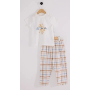 U.S.POLO ERKEK BEBEK 2Lİ TAKIM - Beyaz