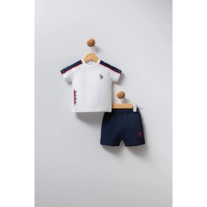 U.S POLO ASSN ERKEK BEBEK 2Lİ TAKIM - BEYAZ/KIRMIZI
