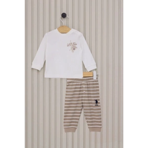 US POLO ERKEK BEBEK 2LI TAKIM - BEYAZ