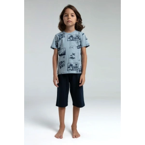 ERKEK ÇOCUK KAPRİ TAKIM - SOFT YEŞİL