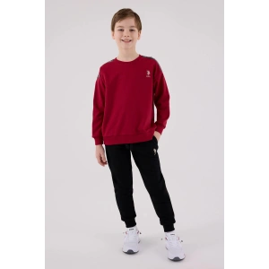 ERKEK ÇOCUK EŞOFMAN TAKIMI - BORDO