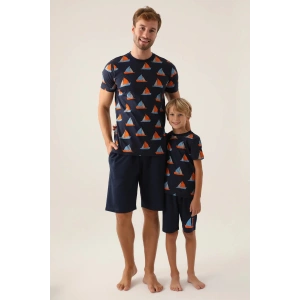 BABA OĞUL BERMUDA TAKIM - LACİVERT