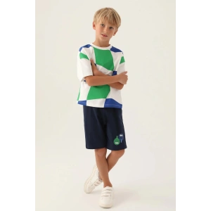 ERKEK ÇOCUK BERMUDA TAKIM - BEYAZ