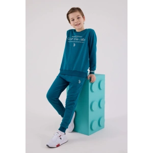 ERKEK GARSON EŞOFMAN TAKIMI - KOYU ÖRDEK YEŞİLİ