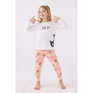 KIZ ÇOCUK İKİLİ TAKIM - BEYAZ