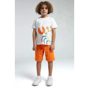 ERKEK ÇOCUK BERMUDA TAKIM - Beyaz