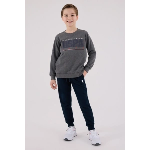 ERKEK ÇOCUK EŞOFMAN TAKIMI - ANTRASİT MELANJ