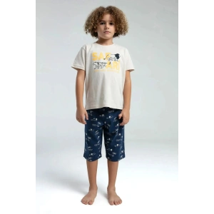 ERKEK ÇOCUK KAPRİ TAKIM - BEJ