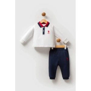 U.S.POLO ASSN ERKEK BEBEK 2 Lİ TAKIM - Beyaz