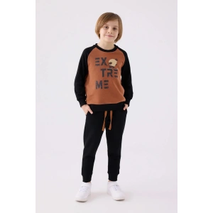 ERKEK ÇOCUK EŞOFMAN TAKIM - Açık KAHVE