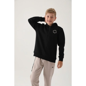 KAPPA ERKEK ÇOCUK SWEATSHIRT - SİYAH