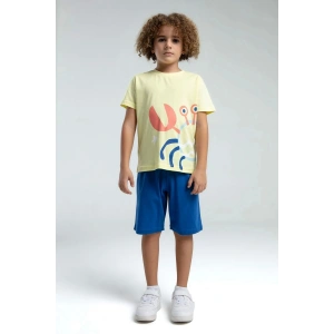 ERKEK ÇOCUK BERMUDA TAKIM - AÇIK SARI