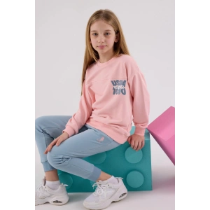 KIZ GARSON İKİLİ TAKIM - AÇIK PEMBE