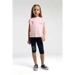 KIZ ÇOCUK KAPRİ TAYT TAKIM - SOMON