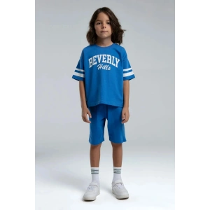 ERKEK ÇOCUK BERMUDA TAKIM - İNDİGO
