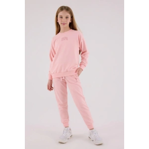 KIZ ÇOCUK İKİLİ TAKIM - AÇIK PEMBE