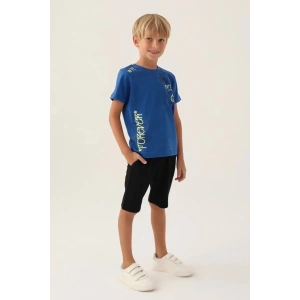 ERKEK ÇOCUK BERMUDA TAKIM - COBALT