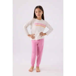 KIZ ÇOCUK İKİLİ TAKIM - BEJ