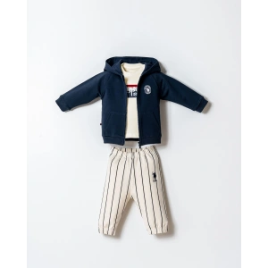 U.S.POLO ASSN. ERKEK BEBEK 3 LÜ TAKIM - LACİVERT